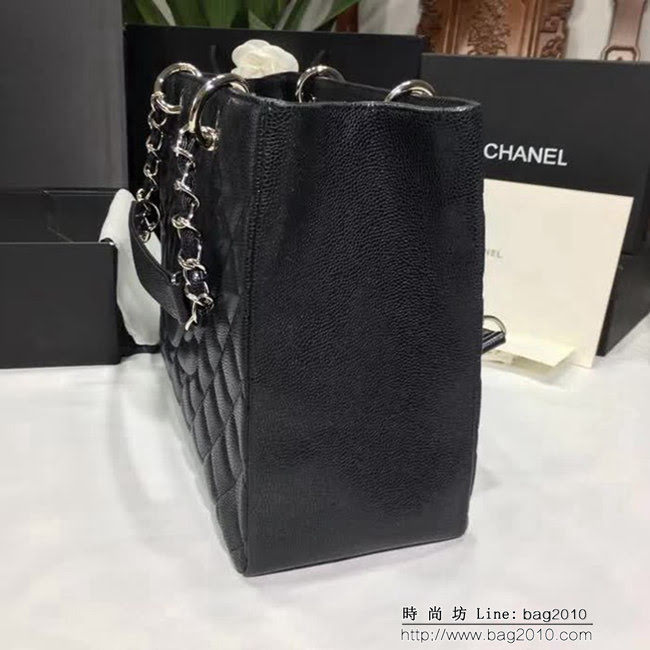 香奈兒CHANEL 50995 經典系列 魚子醬牛皮時尚休閒手提單肩包 DSC1262